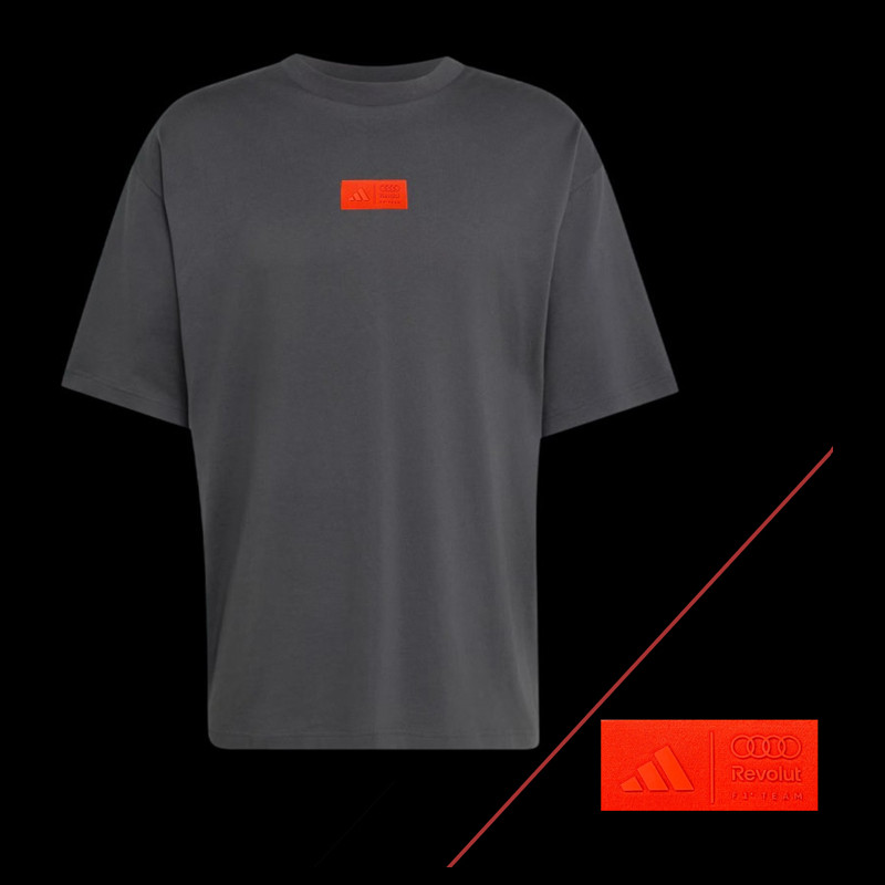 Audi T-Shirt Revolut F1 Team Graphic Adidas Dunkelgrau KS7554 - unisex