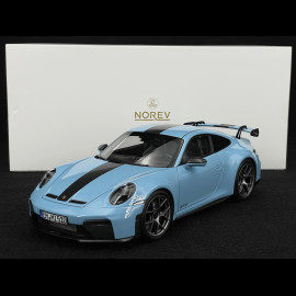 Porsche 911 GT3 Typ 992.2 2025 Weissach Package Gulf Blau 1/18 Norev 187000