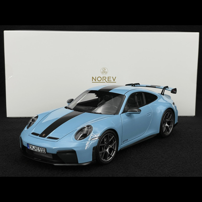Porsche 911 GT3 Type 992.2 2025 Weissach Package Gulf Blue 1/18 Norev 187000