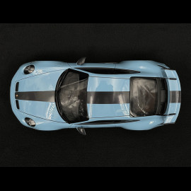 Porsche 911 GT3 Typ 992.2 2025 Weissach Package Gulf Blau 1/18 Norev 187000