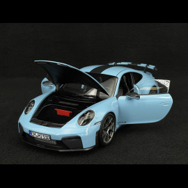 Porsche 911 GT3 Typ 992.2 2025 Weissach Package Gulf Blau 1/18 Norev 187000