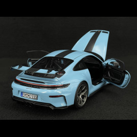 Porsche 911 GT3 Typ 992.2 2025 Weissach Package Gulf Blau 1/18 Norev 187000