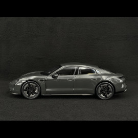 Porsche Taycan Turbo S 2024 Schiefergrau Neo 1/18 Norev 187654