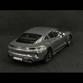 Porsche Taycan Turbo S 2024 Schiefergrau Neo 1/18 Norev 187654