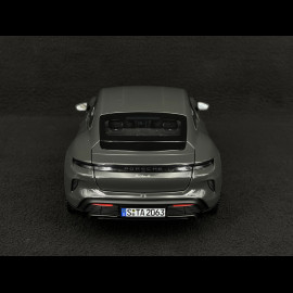Porsche Taycan Turbo S 2024 Schiefergrau Neo 1/18 Norev 187654