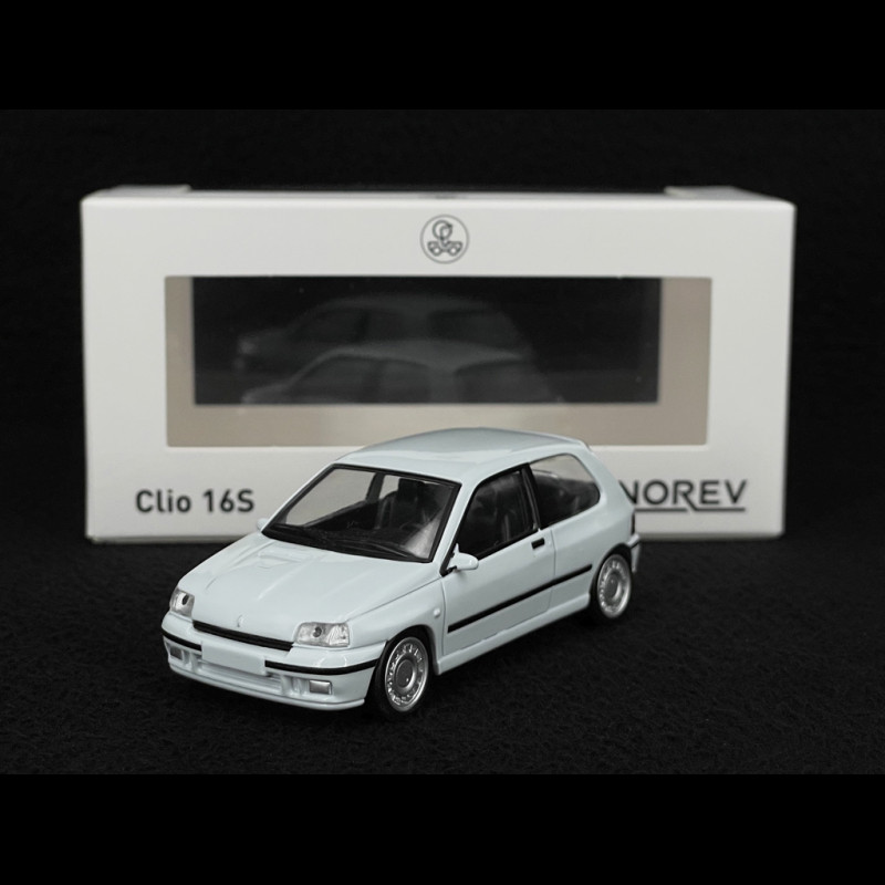 Renault Clio 16S 1991 Weiß 1/43 Norev Jet Car 517524