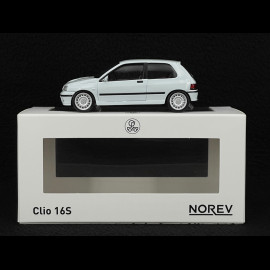 Renault Clio 16S 1991 Weiß 1/43 Norev Jet Car 517524