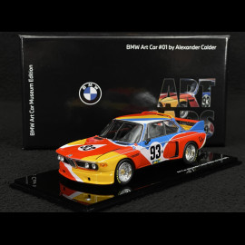 BMW 3.0 CSL n° 93 24h Le Mans 1975 Art Car Alexander Calder 1/43 Norev 80425B54CD1
