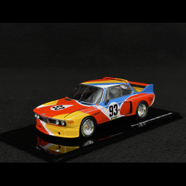 BMW 3.0 CSL n° 93 24h Le Mans 1975 Art Car Alexander Calder 1/43 Norev 80425B54CD1