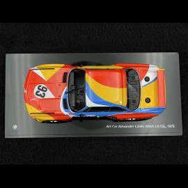 BMW 3.0 CSL n° 93 24h Le Mans 1975 Art Car Alexander Calder 1/43 Norev 80425B54CD1