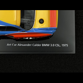 BMW 3.0 CSL n° 93 24h Le Mans 1975 Art Car Alexander Calder 1/43 Norev 80425B54CD1