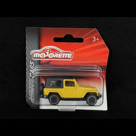 Jeep Wrangler Yellow 1/64 Majorette 212053051SMB