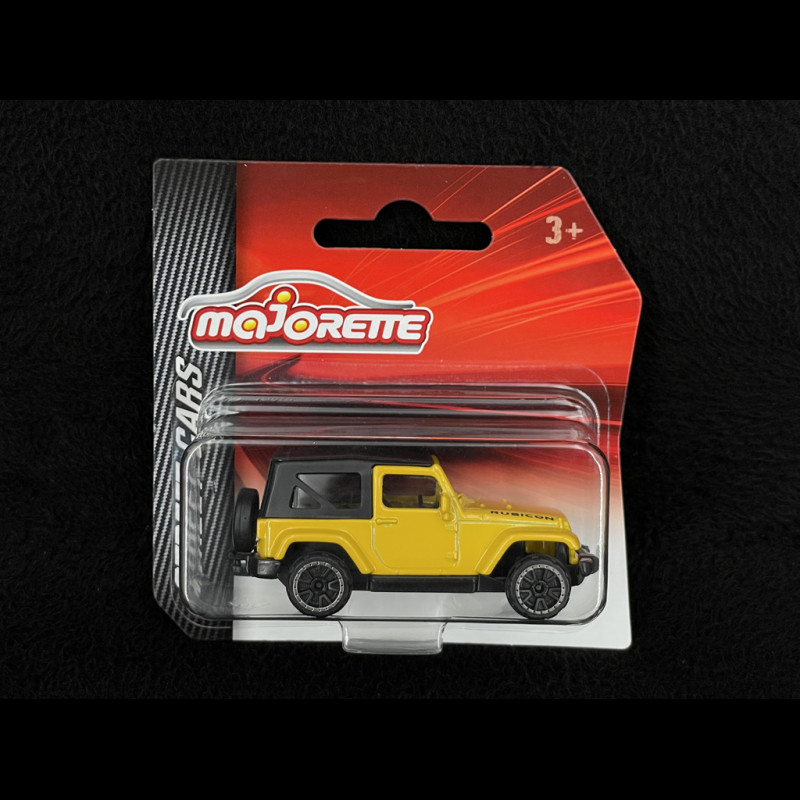 Jeep Wrangler Yellow 1/64 Majorette 212053051SMB