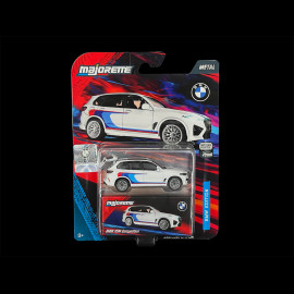 BMW X5 M Competition White / Tricolor Stripe 1/64 Majorette 8502101003