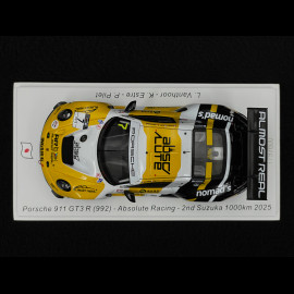 Porsche 911 GT3 R Type 992 n° 7 2nd 1000km Suzuka 2025 1/43 Spark SJ185