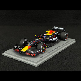 Max Verstappen Red Bull RB21 n° 1 Winner Las Vegas GP 2025 F1 with Pit Board 1/43 Spark S9669