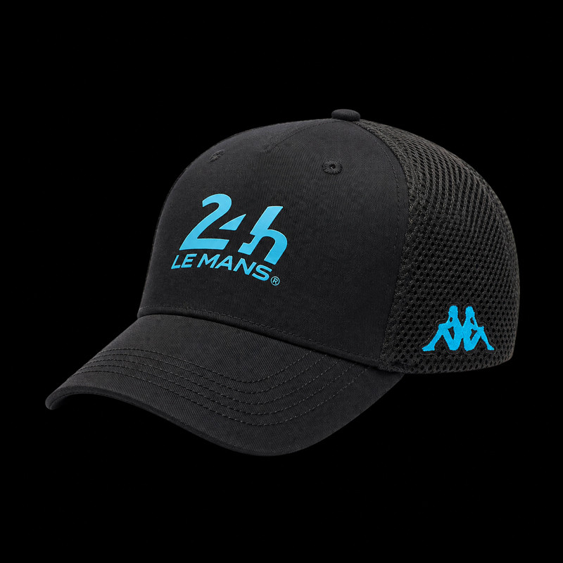 24h Le Mans Hat Kappa Black / Turkis Blue 322H18W-A0D - Unisex