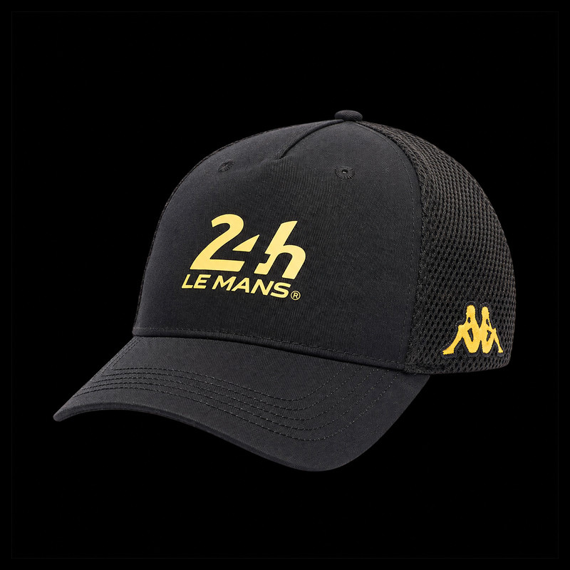 24h Le Mans Hat Kappa Black / Yellow 322H18W-A0C - Unisex