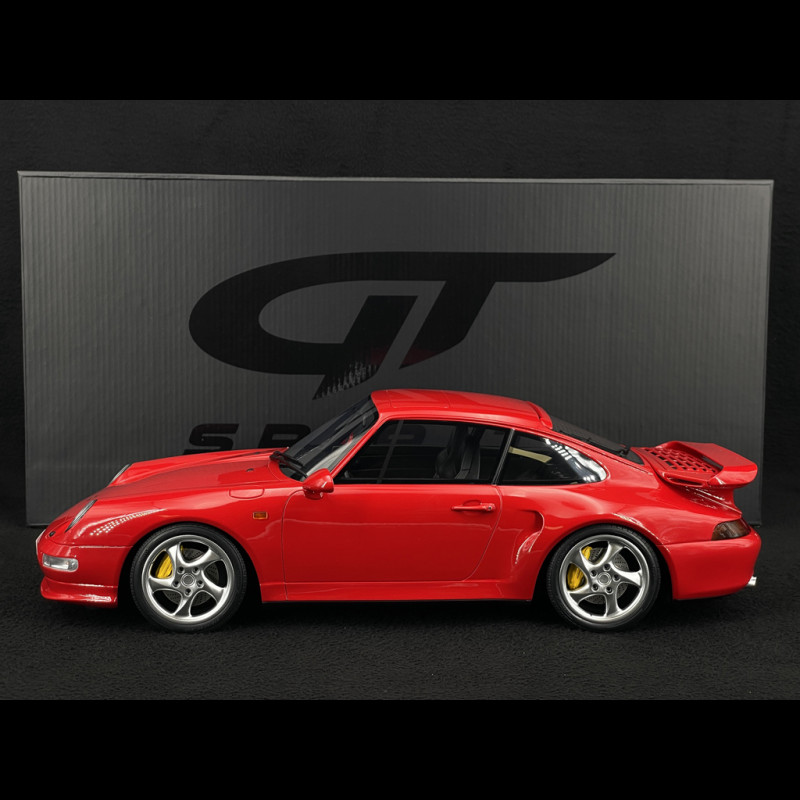 Porsche 911 Turbo S Typ 993 1997 Indischrot 1/12 GT Spirit GT556