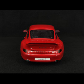 Porsche 911 Turbo S Typ 993 1997 Indischrot 1/12 GT Spirit GT556