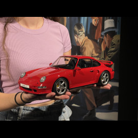 Porsche 911 Turbo S Typ 993 1997 Indischrot 1/12 GT Spirit GT556