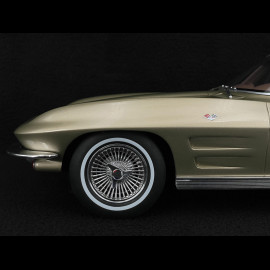 Chevrolet Corvette C2 Sting Ray 1963 Saddle Tan 1/12 GT Spirit GT1004