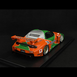 Mazda RX-7 FD3S LB-Works Super Silhouette 2024 Grün / Orange 1/18 GT Spirit GT568