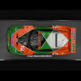 Mazda RX-7 FD3S LB-Works Super Silhouette 2024 Grün / Orange 1/18 GT Spirit GT568
