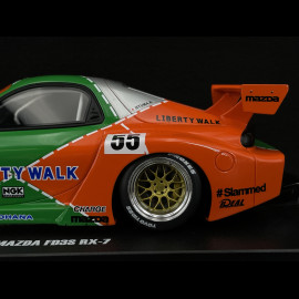 Mazda RX-7 FD3S LB-Works Super Silhouette 2024 Green / Orange 1/18 GT Spirit GT568