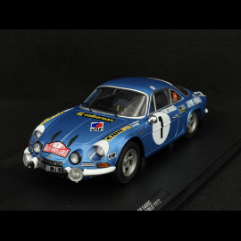 Alpine A110 1600S n° 1 Monte Carlo Rally 1972 1/18 Solido S1804210