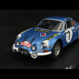 Alpine A110 1600S n° 1 Monte Carlo Rally 1972 1/18 Solido S1804210