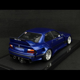 BMW E36 LTO Sedan Turbo Khyzyl Saleem 2023 Avusblau 1/18 Ottomobile OT1174