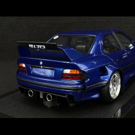 BMW E36 LTO Sedan Turbo Khyzyl Saleem 2023 Avus Blue 1/18 Ottomobile OT1174