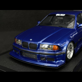 BMW E36 LTO Sedan Turbo Khyzyl Saleem 2023 Avus Blue 1/18 Ottomobile OT1174