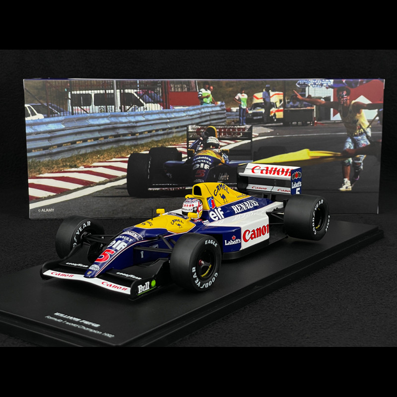 Nigel Mansell Williams FW14B n° 5 Winner World Championship 1992 F1 1/18 Werk83 W18065001