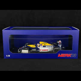 Nigel Mansell Williams FW14B n° 5 Sieger Weltmeisterschaft 1992 F1 1/18 Werk83 W18065001