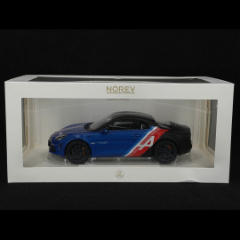Alpine A110 S Trackside n° 14 2021 Blau / Rot / Schwarz 1/18 Norev 185331