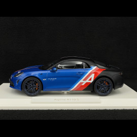 Alpine A110 S Trackside n° 14 2021 Blau / Rot / Schwarz 1/18 Norev 185331