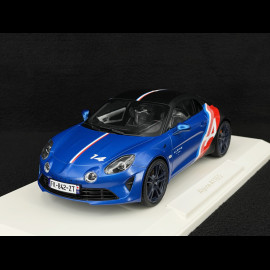 Alpine A110 S Trackside n° 14 2021 Blau / Rot / Schwarz 1/18 Norev 185331