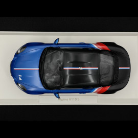 Alpine A110 S Trackside n° 14 2021 Blau / Rot / Schwarz 1/18 Norev 185331