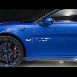 Alpine A110 S Trackside n° 14 2021 Blau / Rot / Schwarz 1/18 Norev 185331