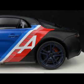 Alpine A110 S Trackside n° 14 2021 Blau / Rot / Schwarz 1/18 Norev 185331