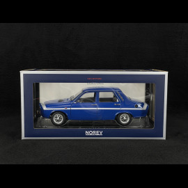 Renault 12 Gordini 1971 Blau de Frankreich / Weiße Streifen 1/18 Norev 185248