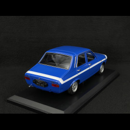 Renault 12 Gordini 1971 Blau de Frankreich / Weiße Streifen 1/18 Norev 185248