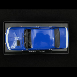 Renault 12 Gordini 1971 Blau de Frankreich / Weiße Streifen 1/18 Norev 185248