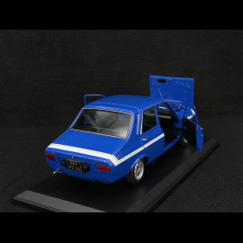 Renault 12 Gordini 1971 Blau de Frankreich / Weiße Streifen 1/18 Norev 185248