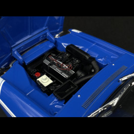 Renault 12 Gordini 1971 Blau de Frankreich / Weiße Streifen 1/18 Norev 185248