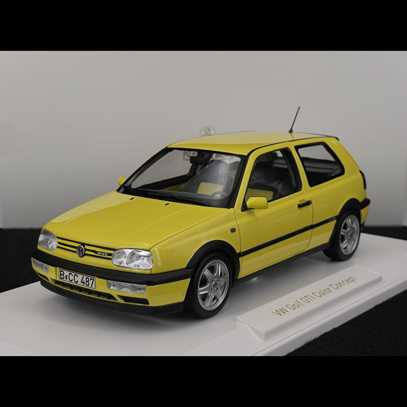 Volkswagen Golf GTI 1994 Color Concept Gelb 1/18 Norev 188507