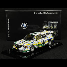 BMW 320i E21 Turbo Gr.5 n° 50 9th 24h Le Mans 1977 Art Car Roy Lichtenstein 1/43 Norev 80425B54CD2