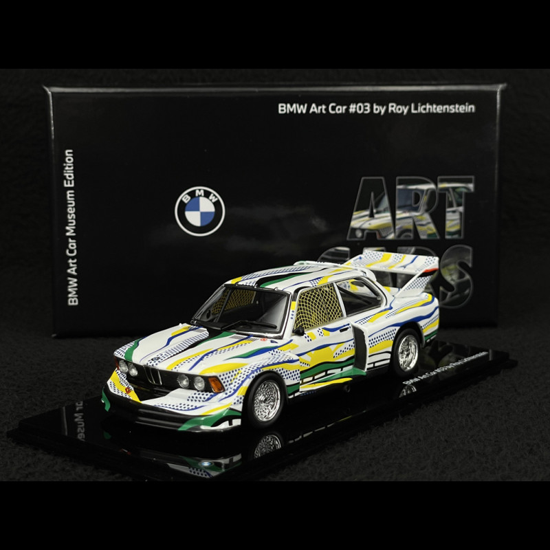 BMW 320i E21 Turbo Gr.5 n° 50 9. 24h Le Mans 1977 Art Car Roy Lichtenstein 1/43 Norev 80425B54CD2